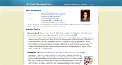Desktop Screenshot of jblumenstock.com
